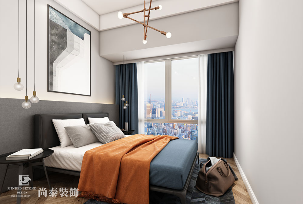 现代轻奢大宅装修,装修效果图,壹城中心